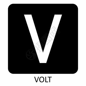 Volt VV 符号插图图片