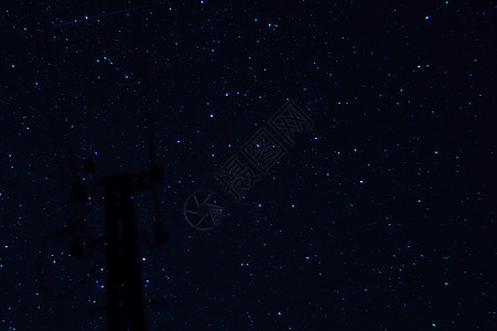 长夜照 许多有柱子的恒星都浮在地平线上 远离城市星星蓝色宇宙星座自然天文摄影气氛天空图片