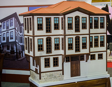 土耳其传统建筑实例小样模范土耳其传统建筑住宅遗产大厦建筑学城市历史财产销售游客脚凳图片
