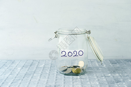 用硬币保存罐预算玻璃保险财富债务尖端经济薪水标签盒子图片