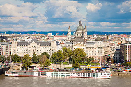 远离多瑙河的布达佩斯城市风景图片