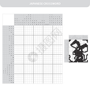 鼠鼠 黑白日本填字游戏 请回答 非图表图片