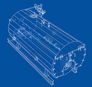 工业锅炉大纲  3 的矢量渲染设施龙头技术阀门压力3d配件草图部分气体图片