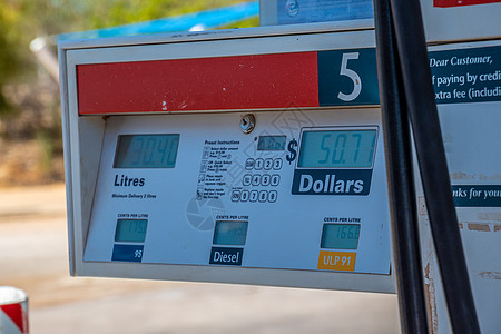 澳大利亚数字汽油汽油泵 澳大利亚不同种类的煤气图片