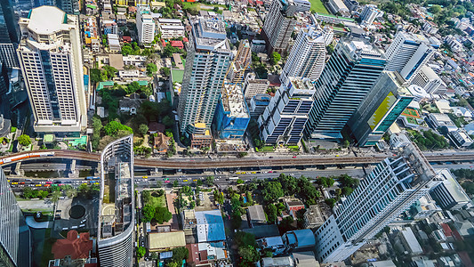 曼谷市视图办公室天际城市生活住宅区天空市中心旅行地方景观省会图片