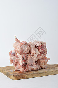 冷冻生鸡肉动物家禽鱼片烹饪胡椒母鸡工作室食物美食厨房图片