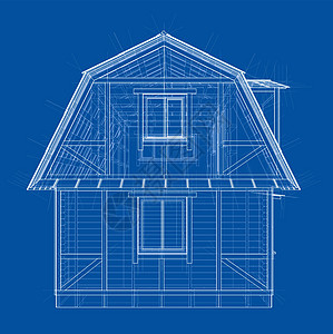 房子素描  3 的矢量渲染住宅商业项目建筑房屋艺术工程绘画建造住房图片