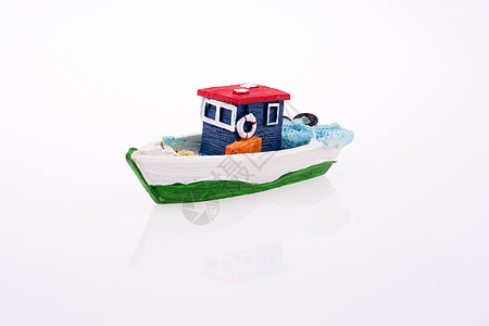 小型船舶模型船运货物运输乐趣车辆血管娱乐漂浮海洋旅行背景
