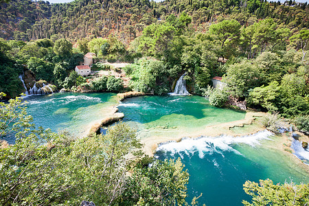 Krka Sibenik 克罗地亚克罗埃里亚-享受Kr自然的美丽图片