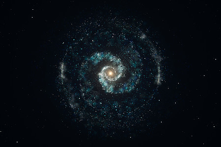 3d 渲染宏伟的螺旋星云 宇宙背景天文学粒子3d星座发光星星科学活力辉光插图图片