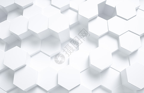 3d 渲染白色三角立方体亮度科学材料光泽三角形楼梯插图技术电子产品传播图片