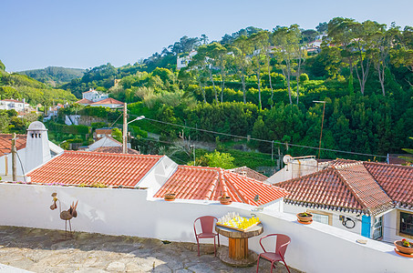 葡萄牙辛特拉山区的房屋 地点 葡萄牙辛特拉山图片