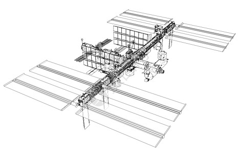 国际空间站大纲 韦克托科学草图进步插图太空勘探技术航天飞机人造卫星货物图片