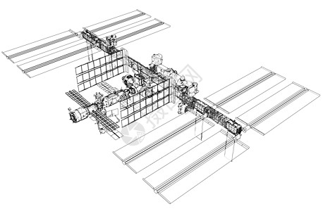 国际空间站大纲 韦克托飞行器世界星舰轨道航天飞机飞船草图车站货物人造卫星图片