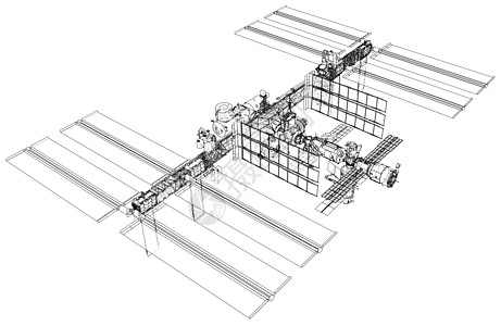国际空间站大纲 韦克托草图航天飞机航班星舰进步空间站宇宙插图蓝图星系图片