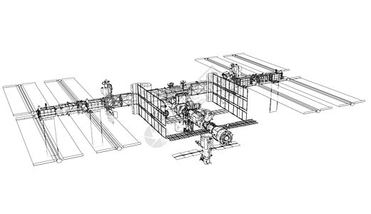 国际空间站大纲 韦克托太空世界环绕火箭货物蓝图航天飞机飞船车站科学图片