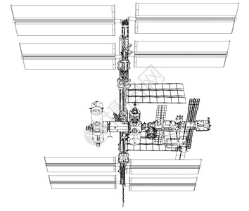 国际空间站大纲 韦克托星舰航班世界地球环绕卫星草图蓝图车站飞船图片
