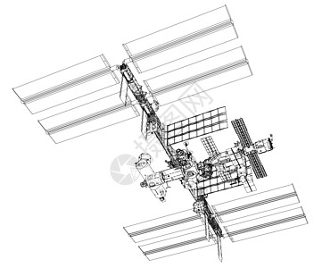 国际空间站大纲 韦克托车站人造卫星草图地球货物环绕空间站技术太空星舰图片