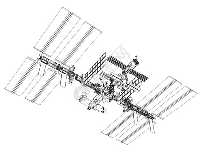 国际空间站大纲 韦克托宇航员星系科学宇宙飞船空间站火箭轨道环绕车站图片