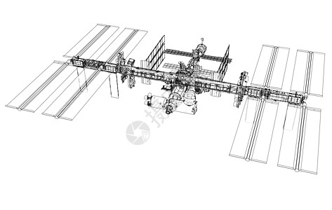 国际空间站大纲 韦克托货物技术空间站航天飞机科学卫星火箭太空车站环绕图片
