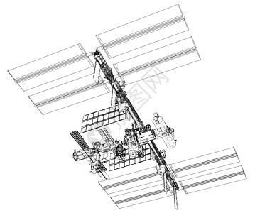 国际空间站大纲 韦克托航天飞机世界太空飞行器货物星舰地球航班草图火箭图片