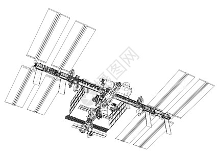 国际空间站大纲 韦克托世界插图货物宇宙航天飞机技术卫星勘探蓝图人造卫星图片