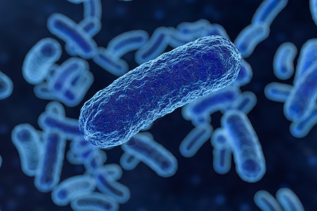具有蓝色背景 3d 渲染表面细节的传染性病毒球菌宏观疱疹实验癌症生活研究流感模具微生物学图片