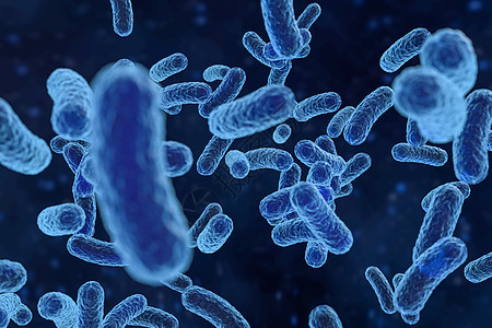 具有蓝色背景 3d 渲染表面细节的传染性病毒细胞球菌疱疹药品治愈模具感染实验癌症科学图片