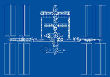 抽象宇宙飞船大纲 韦克托地球航天飞机轨道星系航班进步科学宇航员环绕卫星图片