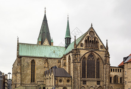 德国教宗大教堂石头地标教会宗教旅行旅游建筑历史观光天空图片