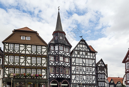德国弗里茨拉尔街历史性观光遗产建筑木头文化旅行建筑学城市吸引力图片