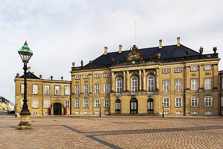 哥本哈根王国历史性女王吸引力城市旅行观光建筑学住宅正方形图片