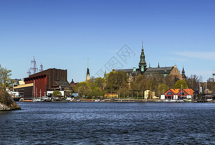 斯德哥尔摩北欧博物馆和瓦萨船舶博物馆文化旅行城市天空旅游建筑学历史建筑图片