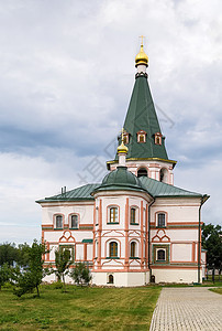 俄罗斯伊维尔斯基修道院建筑学宗教旅游文化信仰旅行历史圆顶天炉教会图片