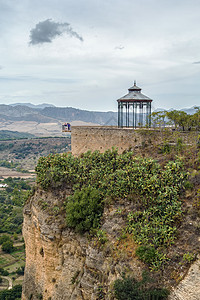 西班牙罗安达阳台旅行天空风景爬坡场地农村旅游环境村庄图片
