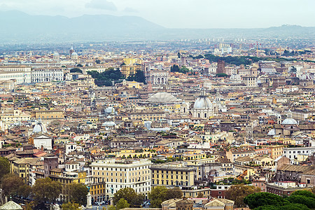 罗马观点天际地标旅行首都全景宗教教会景观旅游历史图片