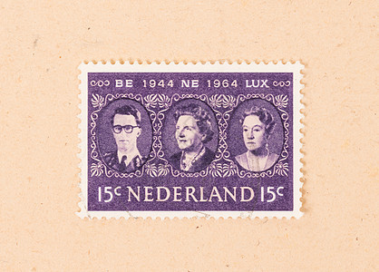 1960年荷兰 荷兰印刷的印章显示 t空气历史性收藏邮资古董信封邮票爱好背景图片