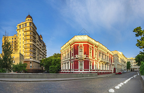 乌克兰敖德萨的大楼旅游建筑学历史全景晴天建筑艺术房子文化妃嫔图片