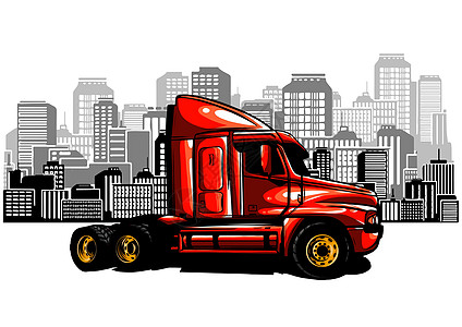 航运运输 交付 陆运 水运和航空运输类型国家汽车送货货车插图海洋城市横幅卡车纸板图片