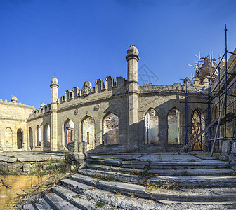 乌克兰Petrivka的Kuris豪宅尖塔破坏旅游宝藏房子城堡村庄传说财产建筑图片