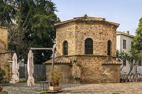 亚里安浸礼会教会 意大利拉文纳寺庙建筑学古董历史性地标历史宗教城市艺术图片