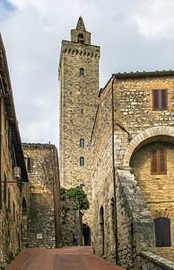 意大利街历史性景观遗产旅行建筑学观光吸引力石头旅游建筑图片