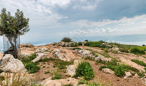 Arbel悬崖或上架风景土地旅行峡谷橙子砂岩旅游天空国家爬坡图片