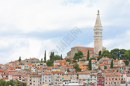 克罗地亚-观察旧城镇Rovinj图片