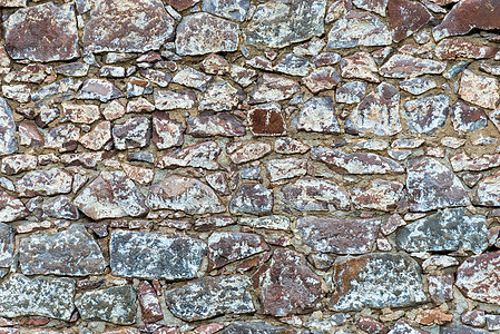 自然背景-石墙老建造的全框架背景图片