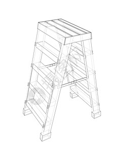 概述家庭步骤 韦克托阶梯插图维修楼梯服务乐器折叠梯绘画存货爬梯图片