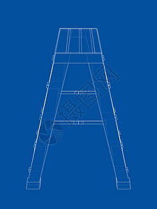 概述家庭步骤 韦克托楼梯爬梯维修工具草图存货乐器折叠梯服务阶梯图片