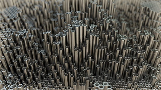 金属点子特写的抽象背景生产气体建造工程圆圈冶金合金插图灰色渲染图片
