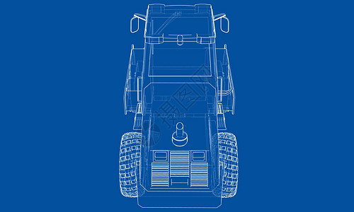大卡车建筑机械 沥青压实机 vecto草图商业工作道路车轮工程路面维修运输压力插画