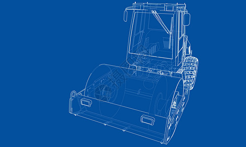 建筑机械 沥青压实机 vecto铺路建造技术道路工作草图运输压力商业压实机图片